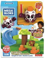 Mega Bloks Peek a blocks veľká šmykľavka – lesná panda - Stavebnica