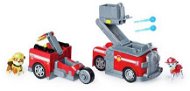 Paw Patrol Two Rescue Vehicles in One Marshall - Toy Car