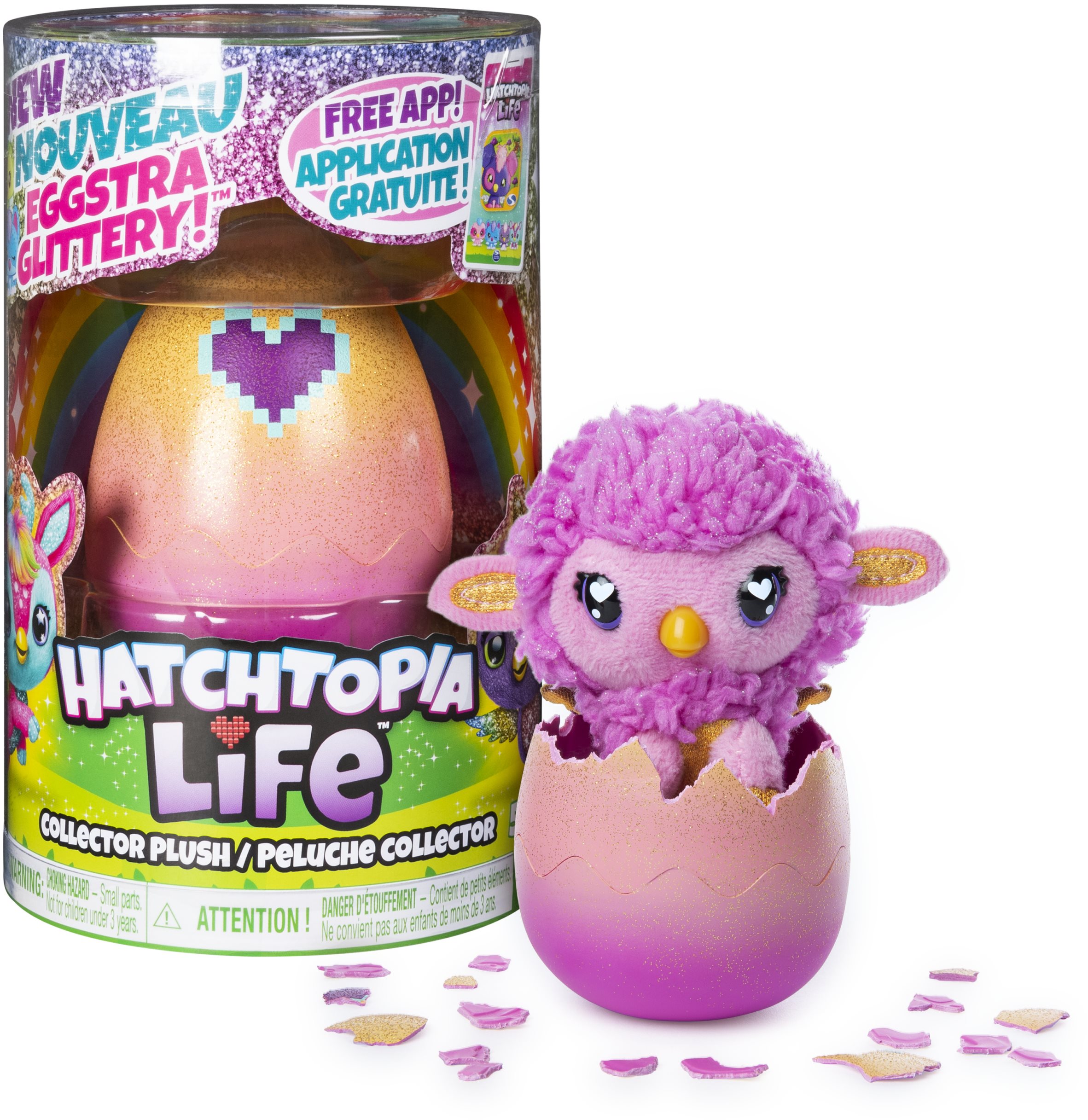 Soft hatchimals best sale