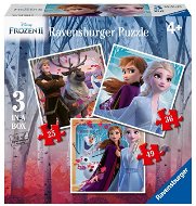 Ravensburger 030330 Disney Ľadové kráľovstvo 2 3 v 1 - Puzzle
