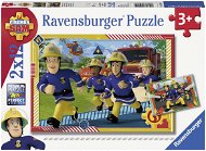 Ravensburger 050154 Feuerwehrmann Sam und sein Team 2x12 Teile - Puzzle