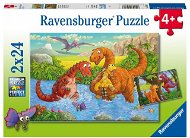 Ravensburger 050307 Playful Dinosaurs 2x 24 pieces - Jigsaw