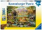 Puzzle Ravensburger 128914 Zvířata na savaně - Puzzle