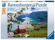 Puzzle Ravensburger 150069 Tájkép, 500 darabos - Puzzle