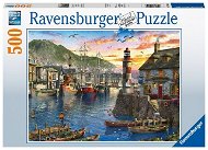 Ravensburger 150458 Napkelte a kikötőben, 500 darabos - Puzzle