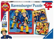 Ravensburger 050772 Feuerwehrmann Sam spart 3x49 Teile - Puzzle