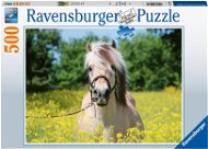 Puzzle Ravensburger 150380 Fehér ló, 500 darabos - Puzzle