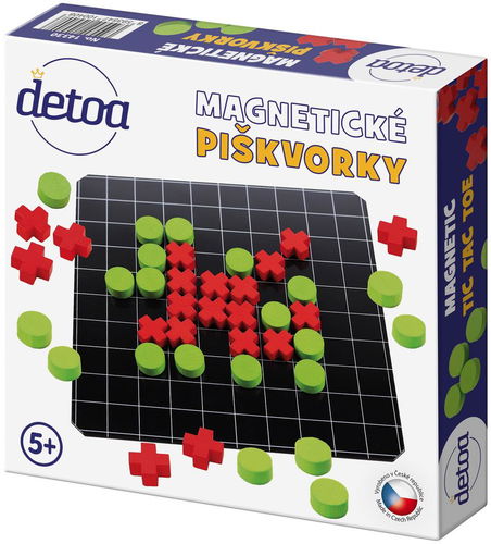 Detoa Magnetické piškvorky - Desková hra - Hlavní obrázek