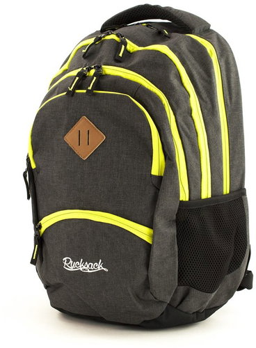 Rucksack Only Grand Midnight Black Fluo Colour, Zipper - Backpack - Main image