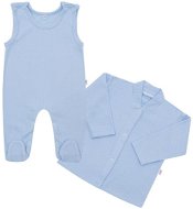 New-Baby 2-dielna bavlnená súprava Sweetie modrá, 56 - Set oblečenia