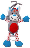 Baby Mix Plush toy with toy machine - cat - Pushchair Toy