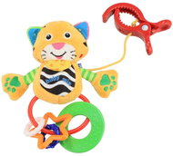 Baby Mix Plush Toy with Rattle - Tiger - Baby Rattle
