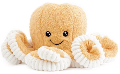 Baby Mix Stuffed toy octopus 17 cm - Soft Toy - Main image