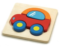 Babu Coloured car 5 pieces - Wooden Puzzle