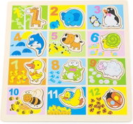 Babu Counting with animals 12 pieces - Puzzle