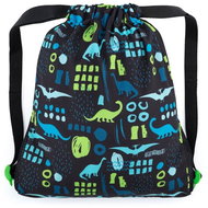 BAGMASTER VEGA 22 B school bag for slippers / gymnastics - dinosaurs - Drawstring Bag