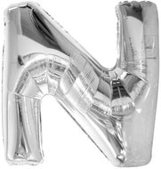 SMART BALLOONS Balloon foil letter "n" 102 cm - Balloons