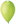 Light green - lime - 26 cm pastel