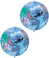 GODAN Foil balloon Stitch and Angel, 46 cm, 2 pcs - Balloons