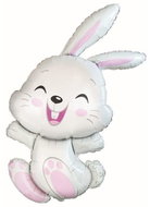 FLEXMETAL Balloon foil rabbit, farm, Easter, 60 cm - Balloons