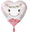 Foil Balloon Heart - Bridesmaid - 43 cm