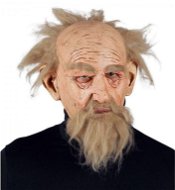 Maska Dedko s vlasmi a bradou - Karnevalová maska