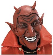 Maska latex čert červená - Karnevalová maska