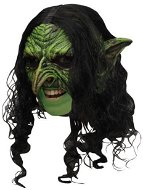 Maska čarodejnica s vlasmi - Karnevalová maska