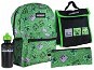 Školní čtyřdílný set s batohem Minecraft zelený - Školní set