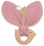 New Baby Baby teether with bird Bird pink - Baby Teether