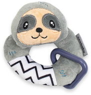 New Baby Dětské plyšové chrastítko Sloth - Chrastítko