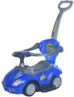 Detské odrážadlo s vodiacou tyčou 3 v 1 Mega Car modré - Odrážadlo