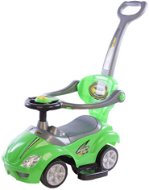 Mega Car 3in1 Children's Scooter with Guide Rod Green - Balance Bike