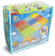 Mikro Trading Puzzle pěnová podložka s designem společenských her – v tašce se zipem - Foam Puzzle