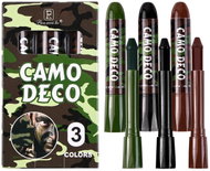 FunCo Sada maskovacích barev na obličej a tělo Camouflage 3 ks - Face Paint