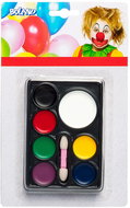 BOLAND Clown face paints - palette of 7 colours - Face Paint