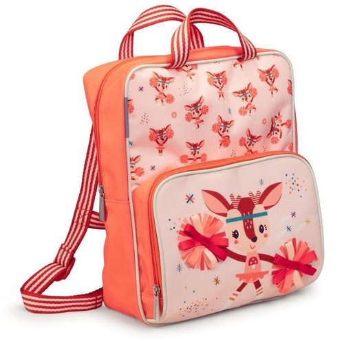 Lilliputiens children's backpack with snack pocket - Stella deer Main image Lilliputiens children's backpack with snack pocket - Stella deer - Children's Backpack - Main image