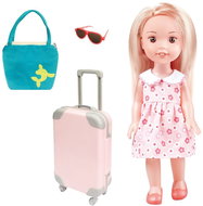 Bavytoy Doll 34 cm with suitcase - Doll