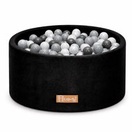 Flumi Pool with balls 200 pcs black, pink balls - Ball Pit