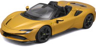Bburago Ferrari SF90 Spider 1:18 yellow metallic - Metal Model
