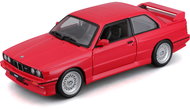 Bburago BMW 3 Series M3 1988 1:24 red - Metal Model
