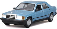 Bburago Mercedes-Benz 190E 1987 1:24 diamond blue - Metal Model