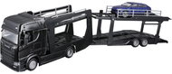 Bburago Scania 770S Black with Lamborghini Urus 1:43 - Metal Model