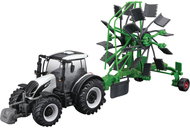 Bburago Valtra N174 with shredder 1:50 - Metal Model