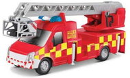 Bburago truck with fire ladder 1:50 - Metal Model