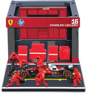 Bburago Ferrari SF-25 (2025) 1:43 #16 Leclerc (Pit Pass Set) - Metal Model