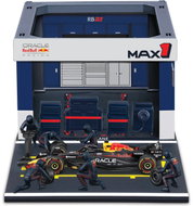Bburago Oracle Red Bull Racing RB21 (2025) 1:43 #1 Verstappen (Pit Pass Set) - Metal Model