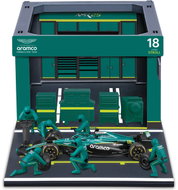 Bburago Aston Martin AMR25 (2025) 1:43 #18 Stroll (Pit Pass Set) - Metal Model