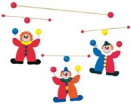 Bino hanging carousel, jugglers - Cot Mobile