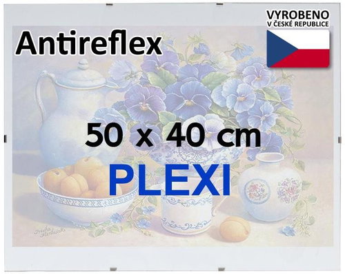 BFHM Euroclip puzzle frame, 50 × 40 cm, plexiglass antireflective - Puzzle Accessory - Main image